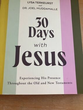 30 Days with Jesus by Lysa TerKeurst - book